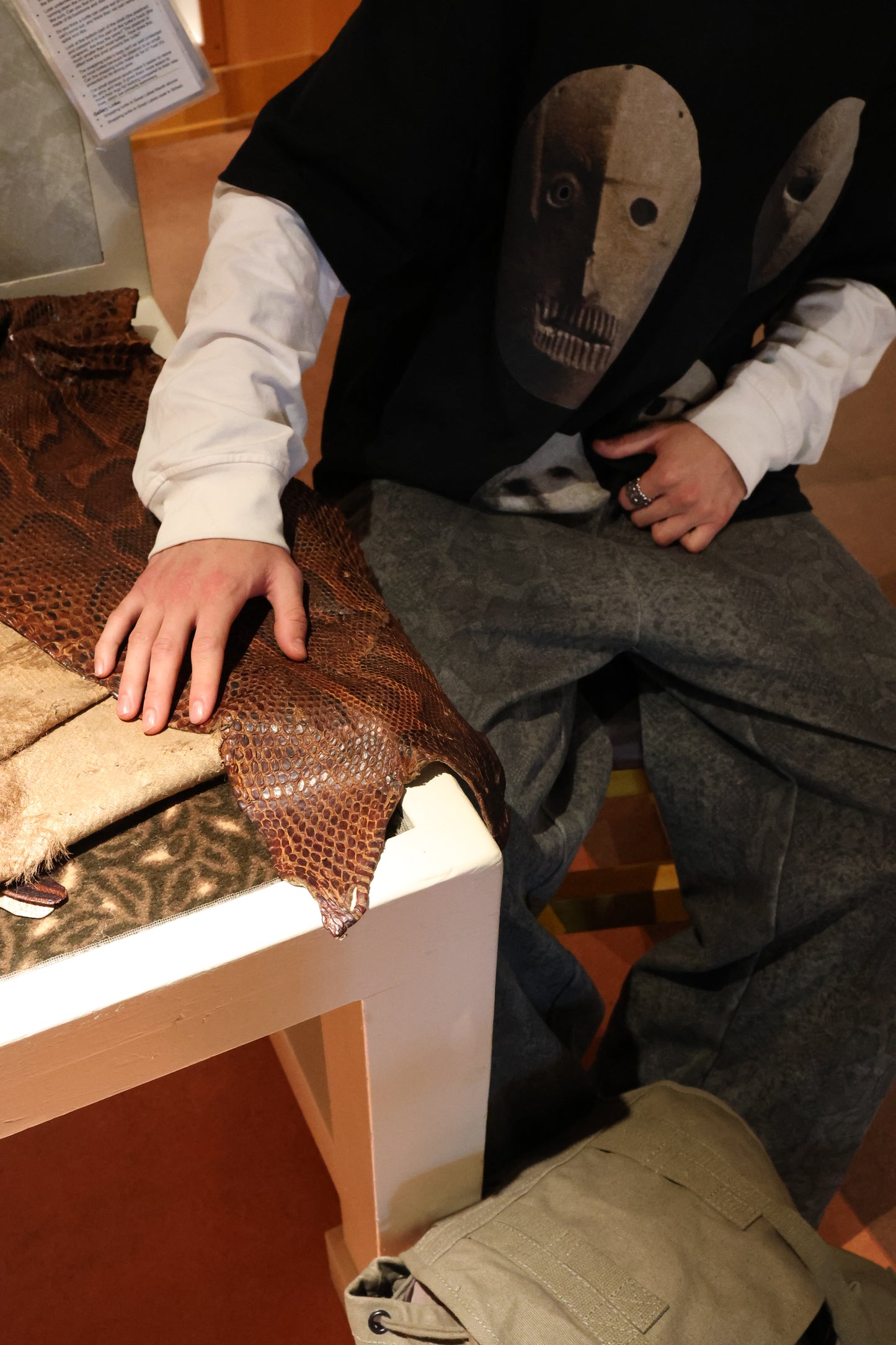 RELICS "Snakeskin" Baggy Sweatpants